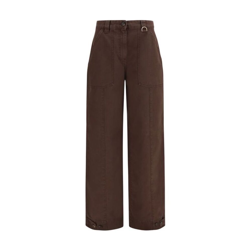 Golden Goose Brown Cotton Cargo Women's Pants